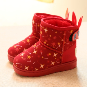 Χειμερινά κομψά παπούτσια για κορίτσια και αγόρια - διαφορετικά σχέδια και μεγέθη