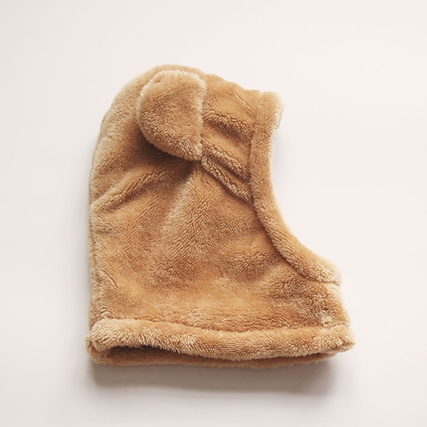 Детски зимни шапки с ушички - различни цветове 