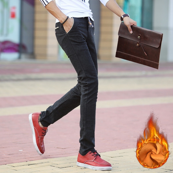 Дебели и тънки мъжки панталони - 2 модела 