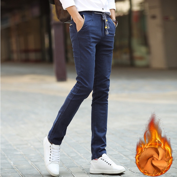 Дебели и тънки мъжки панталони - 2 модела 