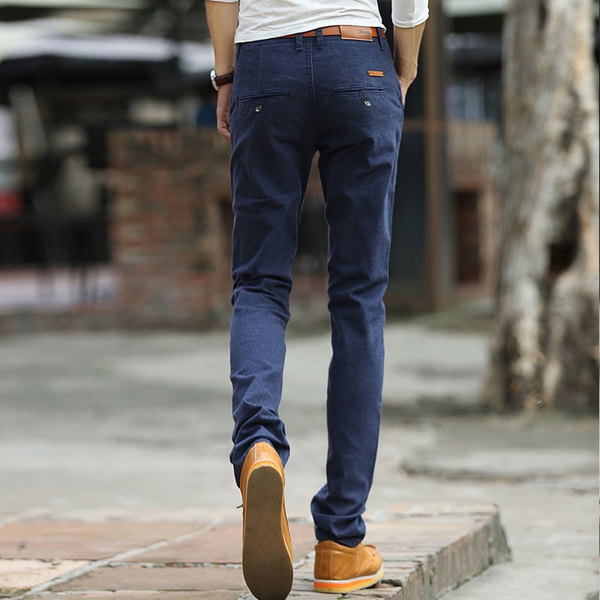 Стилни тънки мъжки  панталони  - 4 модела 