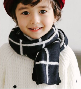 Детски зимен шал в няколко добри модели