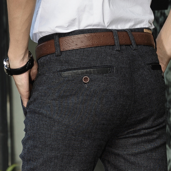 Стилни мъжки панталони - 2 модела 