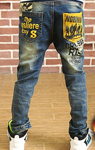 Детски модерни дънки за момчета - различни модели