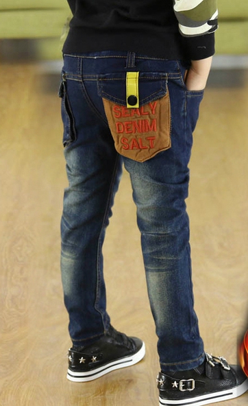 Детски модерни дънки за момчета - различни модели