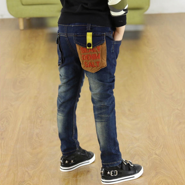 Детски модерни дънки за момчета - различни модели