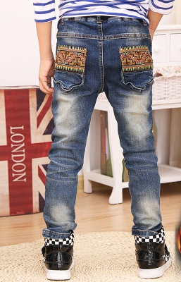Детски модерни дънки за момчета - различни модели