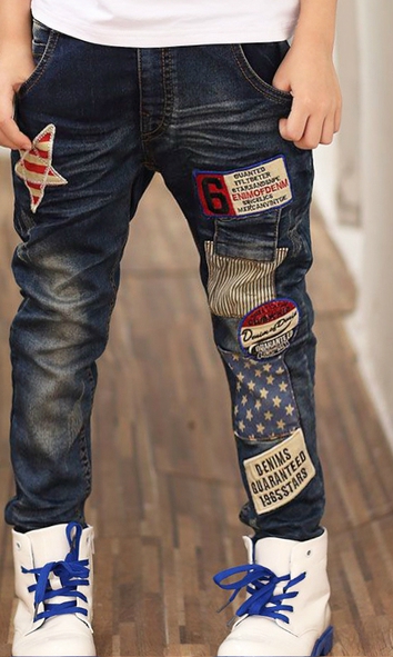 Детски модерни дънки за момчета - различни модели