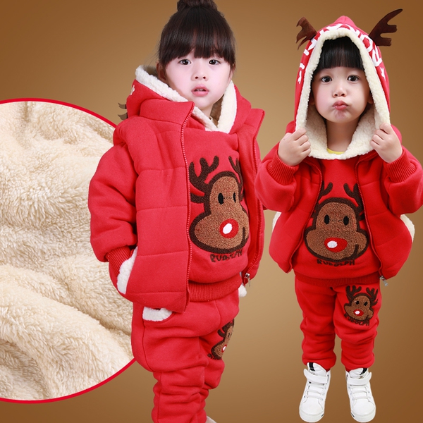 Костюм за малки деца от три части - 2 модела