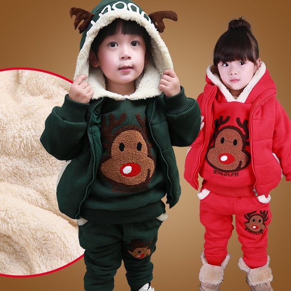 Костюм за малки деца от три части - 2 модела