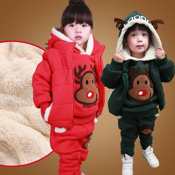 Костюм за малки деца от три части - 2 модела