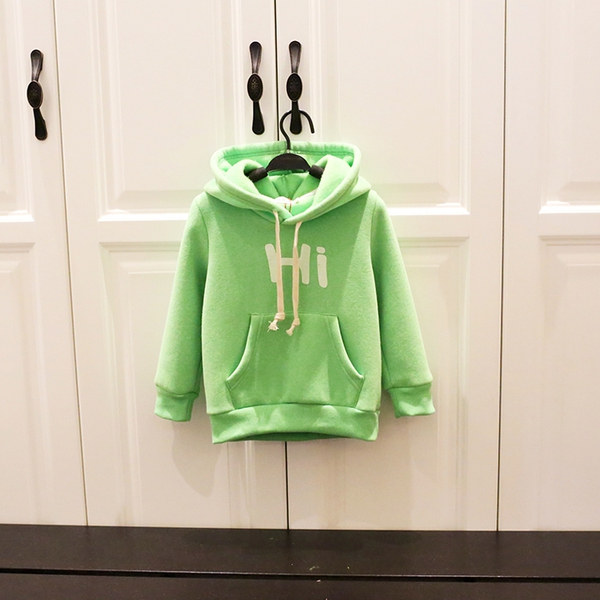 Παιδικό φούτερ με κουκούλα σε διάφορα χρώματα
