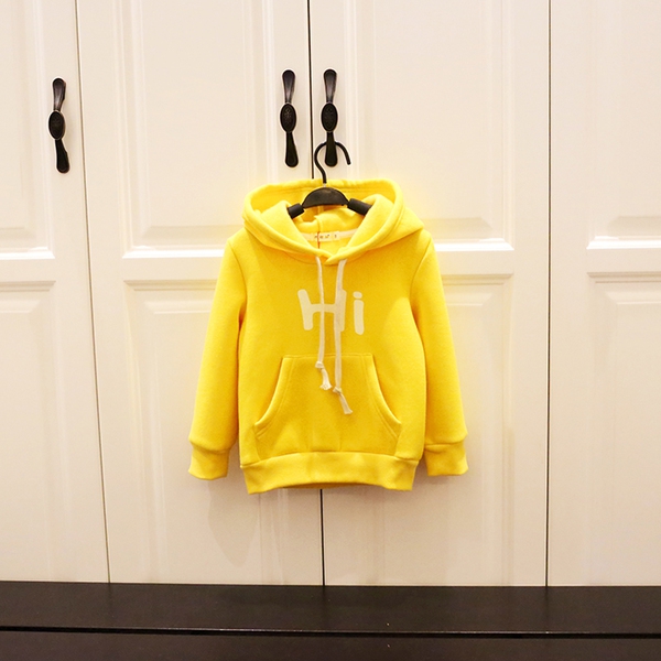 Παιδικό φούτερ με κουκούλα σε διάφορα χρώματα