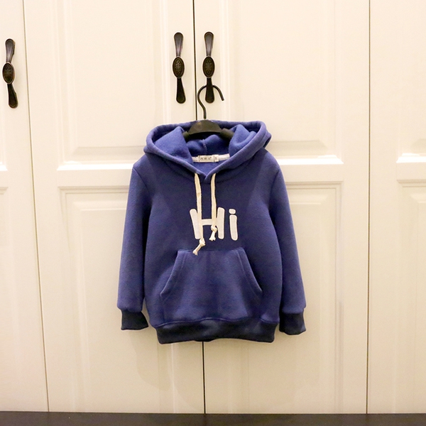 Παιδικό φούτερ με κουκούλα σε διάφορα χρώματα