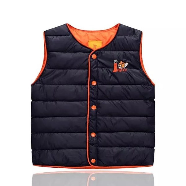 Детски елек за малки деца - син, розов, червен, жълт, черен