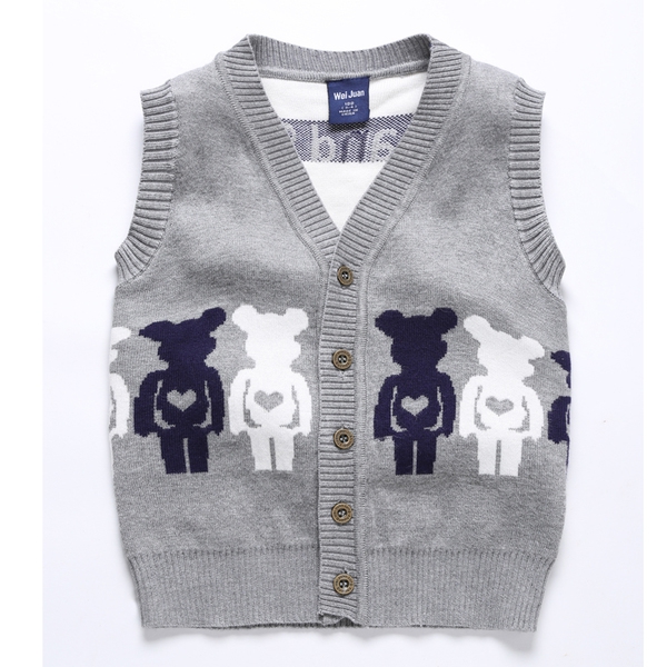 Детска жилетка за момчета - три модела