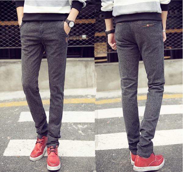 παντελόνια κομψό χειμώνα ανδρών - 6 μοντέλα