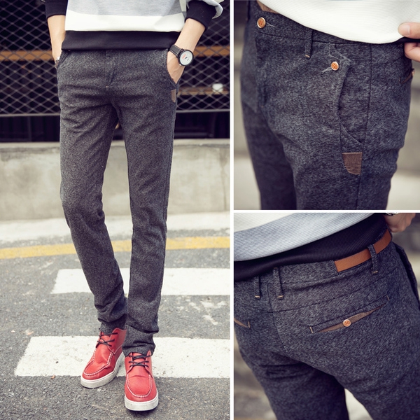 παντελόνια κομψό χειμώνα ανδρών - 6 μοντέλα