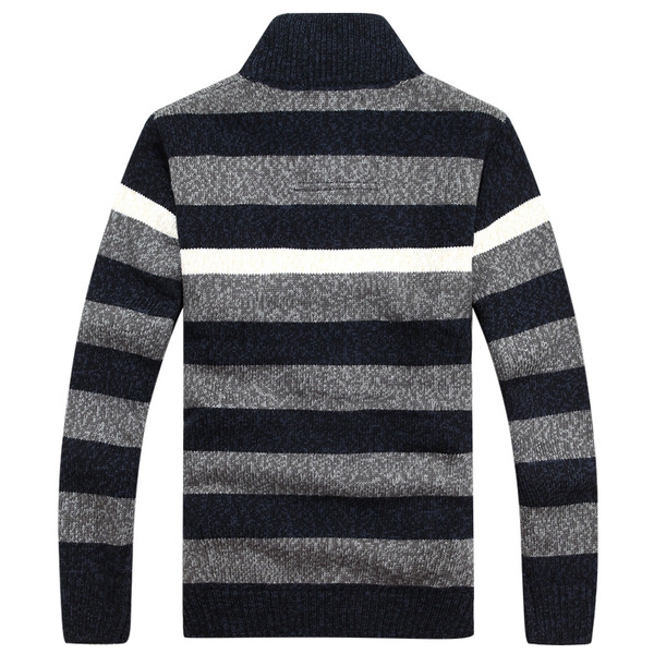 Есенни и зимни  раирани мъжки жилетка  - 6 модела 