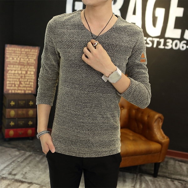 Мъжки плетени пуловери с различен цвят