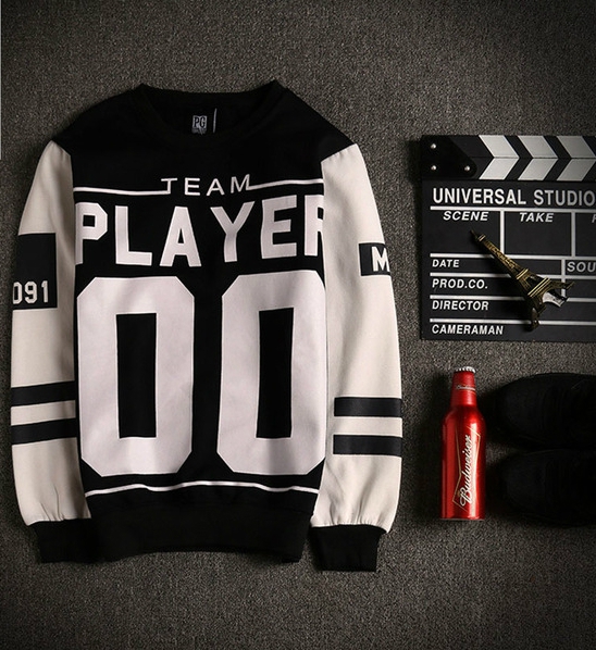 Σπορ μπουφάν  των ανδρών με εικόνες