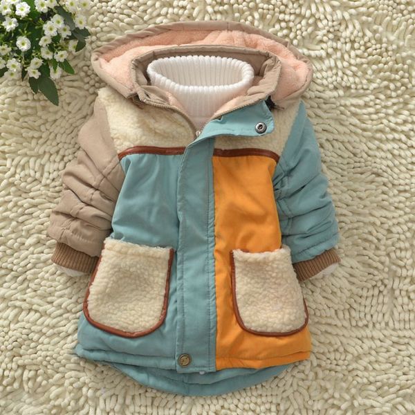 Бебешко зимно яке с качулка - три различни модели