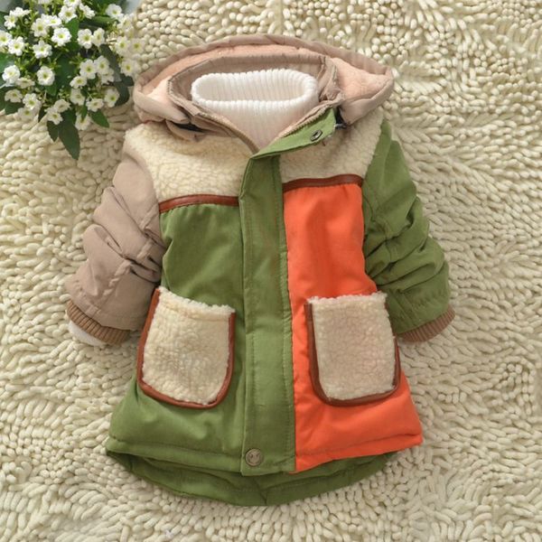 Бебешко зимно яке с качулка - три различни модели