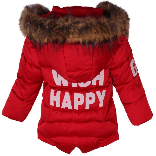 Зимни якета за деца с качулка  - сини, зелени, червени, черни