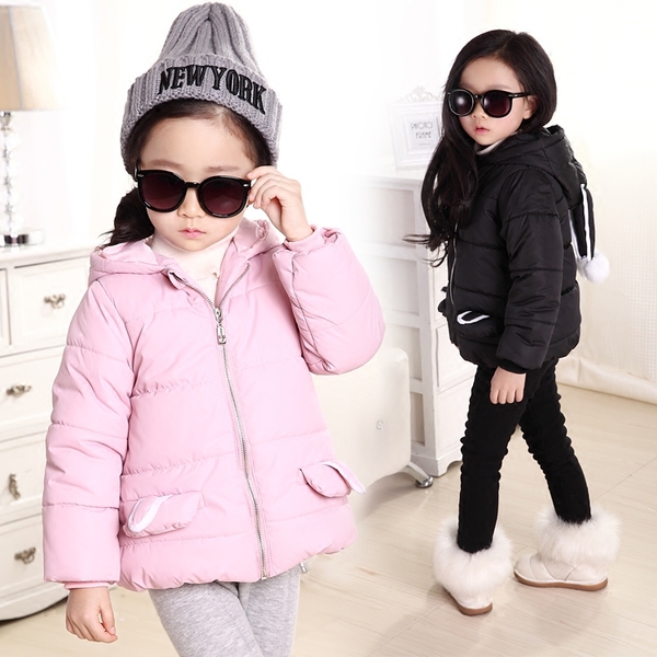 Детски якета за момичета в два модела 