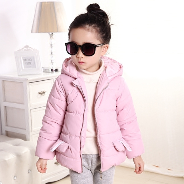 Детски якета за момичета в два модела 