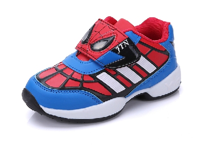 Παιδικά παπούτσια Spiderman από τεχνητό δέρμα - διαφορετικά μεγέθη
