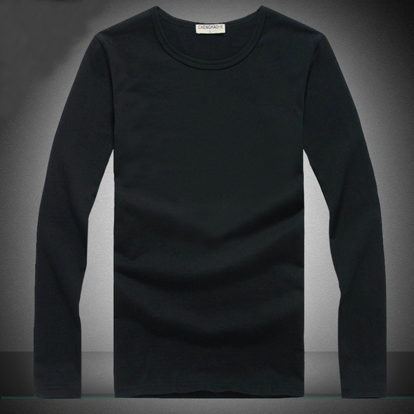 Мъжки тениски с дълъг ръкав в няколко цвята