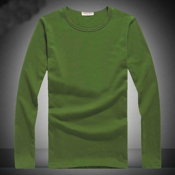 Мъжки тениски с дълъг ръкав в няколко цвята