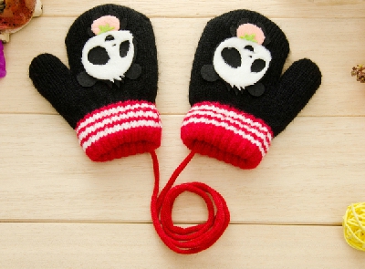 Зимни ръкавици за малки момичета 