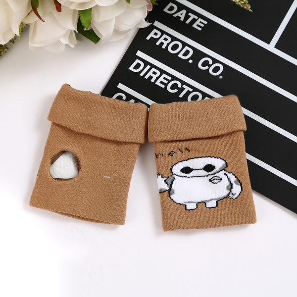 Детски стилни зимни ръкавици в различни цветови модела