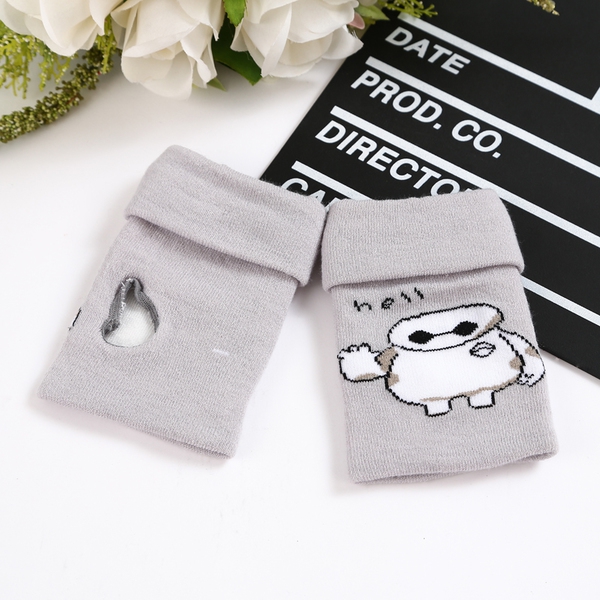 Детски стилни зимни ръкавици в различни цветови модела