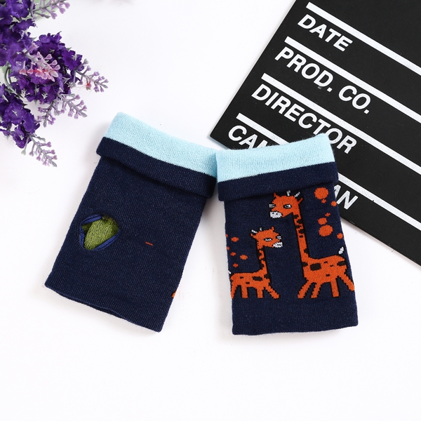 Детски стилни зимни ръкавици в различни цветови модела