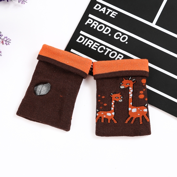 Детски стилни зимни ръкавици в различни цветови модела