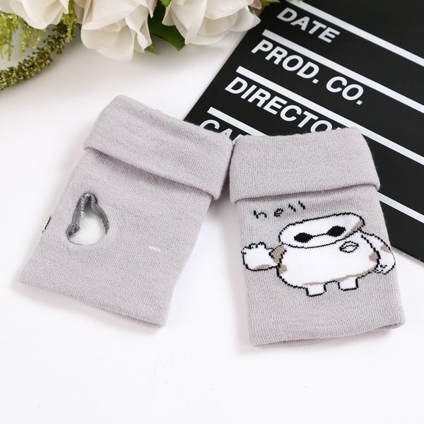 Детски стилни зимни ръкавици в различни цветови модела