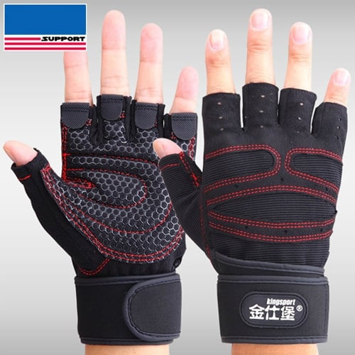 Мъжки спортни ръкавици за фитнес