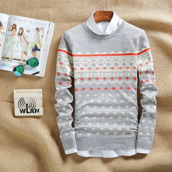 Ανδρικό πουλόβερ σε διάφορα χρώματα