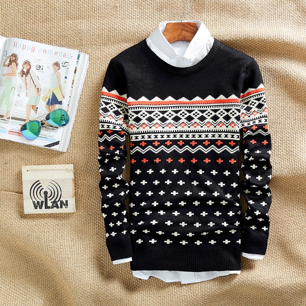 Ανδρικό πουλόβερ σε διάφορα χρώματα