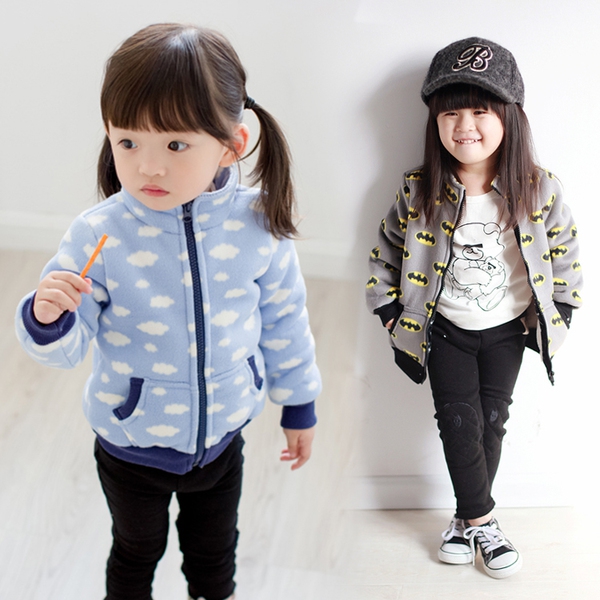 Χειμερινή ζακέτα για μικρά κορίτσια σε διάφορα μοντέλα