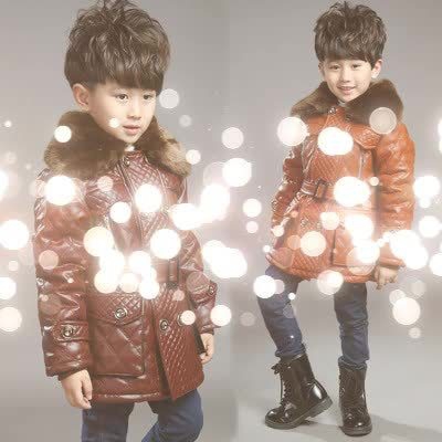 Зимни детски кожени якета за момчета  - стилни и модерни - в различни топ модели