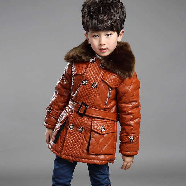 Зимни детски кожени якета за момчета  - стилни и модерни - в различни топ модели