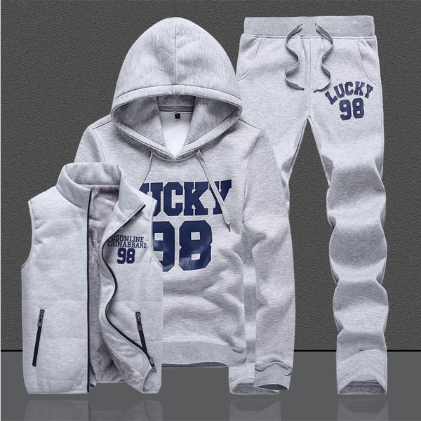 Комплект анцунг от три части за жени и мъже 