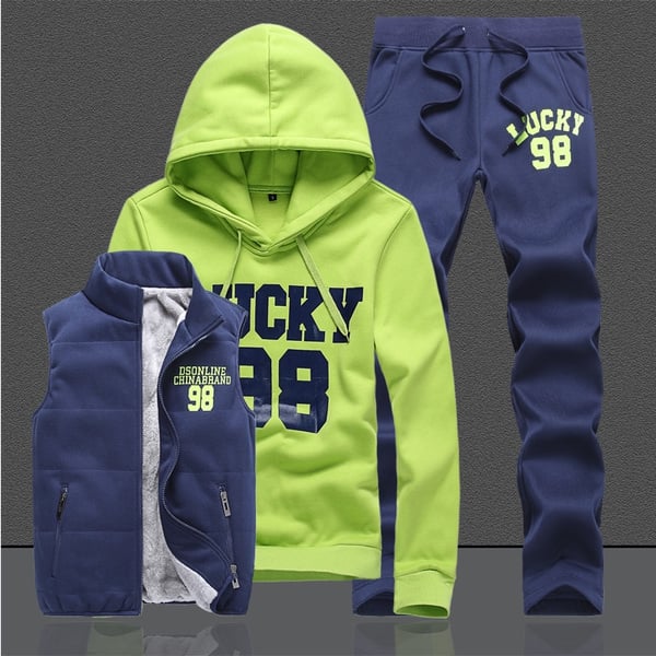 Комплект анцунг от три части за жени и мъже 