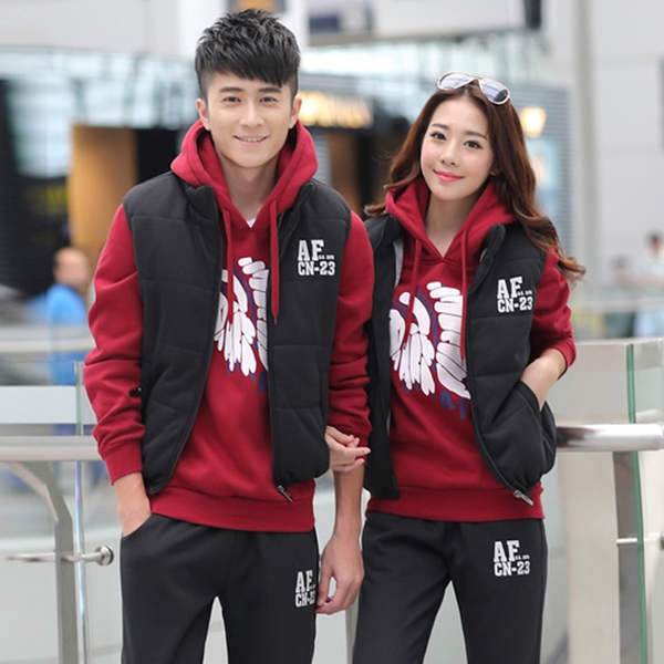 Комплект анцунг от три части за жени и мъже 