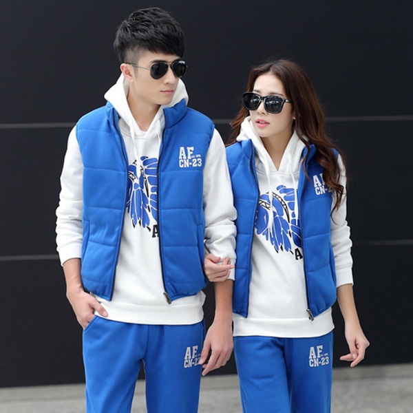 Комплект анцунг от три части за жени и мъже 