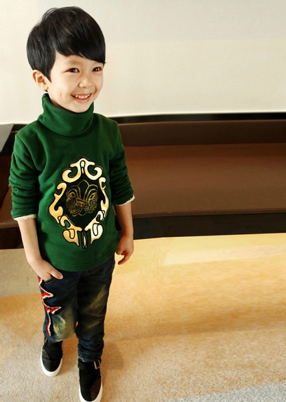 Детски зимен пуловер за момчета  в различни стилни модели